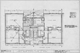 1951 Plan of Flats on Bates Estate
