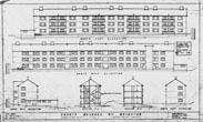 1952 Plan of Flats on Bates Estate