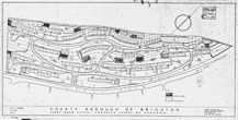 1952 Plan of Flats on Bates Estate
