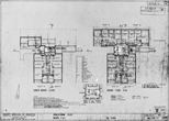 1970 Plan of Flats on Bates Estate
