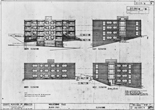 1970 Plan of Flats on Bates Estate