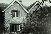 Stanmer Tenant Lain Cottages just after the war c1947
