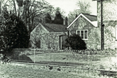 Flint Outbuildings to Home Farm, Stanmer 5 April 1974