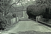 Flint Wall On West Churchyard Boundary & Flint Wall opposite Churchgate 5 April 1974