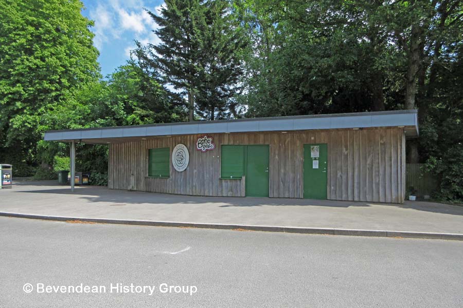 New Toilets & Cafe by entrance Stanmer Park