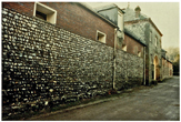 View towards Nurseries past Stanmer Stables entrance