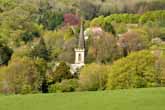 2014 Stanmer Church from hill to east