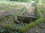 Water Catcher collecting trench in September 2021