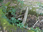 Water Catcher collecting trench in September 2021