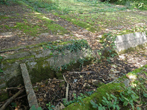 Water Catcher collecting trench in September 2021