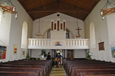Falmer Church interior towards the west end in 2008