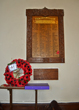 First World War Memorial in Falmer Church