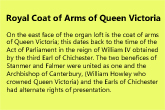 Royal Coat of Arms of Queen Victoria