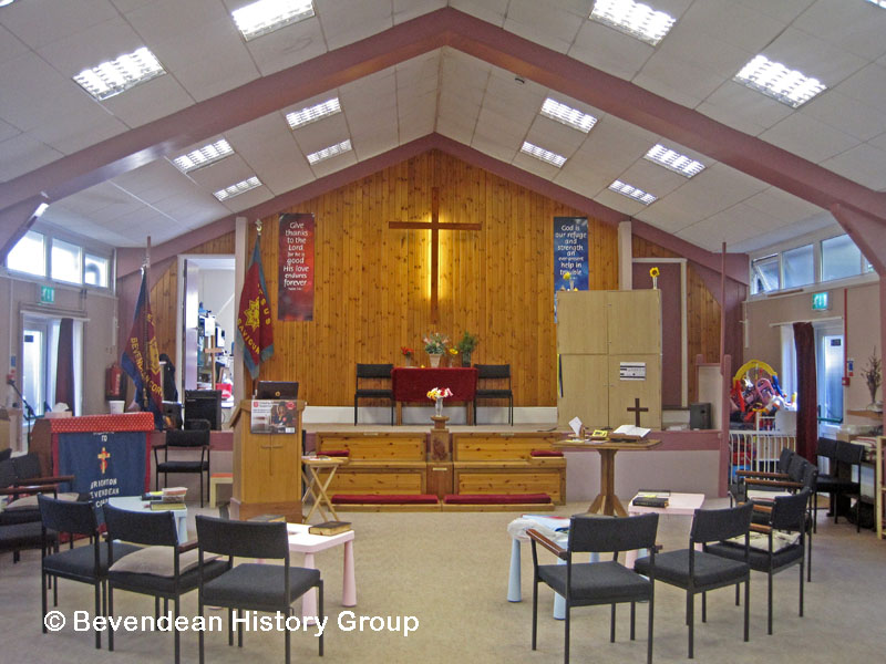 Salvation Army Hall interior Feb 2024
