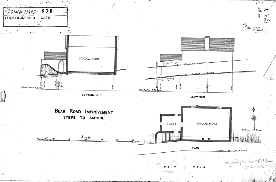 School Room Bear Road 1881