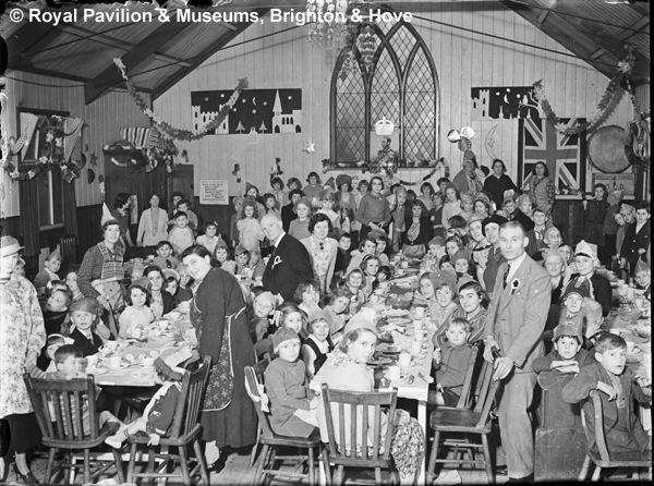 1939 New Year Party St Andrews Church Hall
