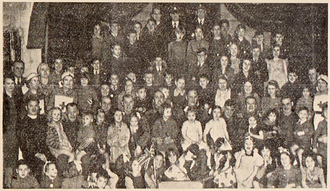 1944 Childrens Party at Moulsecombe