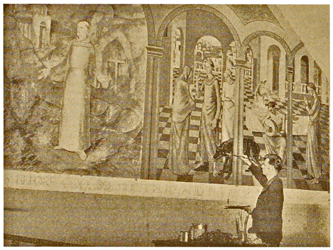 Mural Painting at St Francis Church