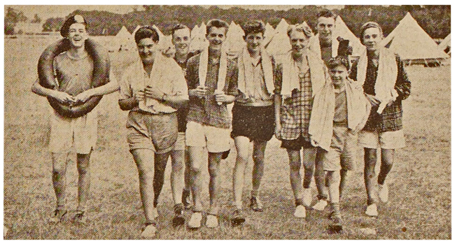 1952 Boys Brigade Camp