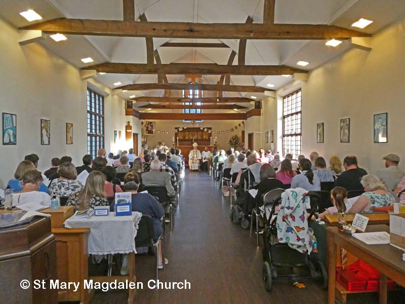 St Mary Magdalen Church full on 13 June 2023
