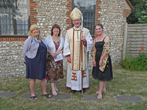 Bishop Will with members of St MM church P1360153