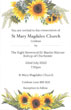Consecration Invitation Card front