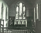 1970s interior view of Stanmer Church