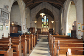 2008 Stanmer Church interior towards east end