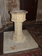 Font in Stanmer Church