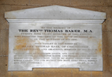 Revd Thomas Baker