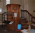 Stanmer Church Pulpit