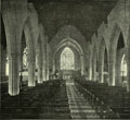 All Saints Church interior view c1915