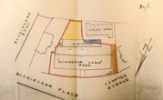 1956 Sketch of proposed block of Flats on All Saints Church site