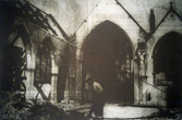 Demolition of All Saints Church in April 1957