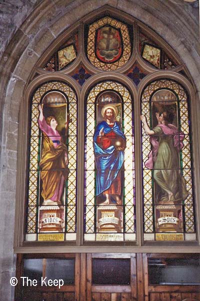 Original East Window removed in 1931