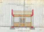 Plan for new West Porch in 1908 Ref: DB/D/8/5987