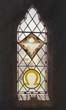 Original small window removed in 1931 to All Saints Farmborough