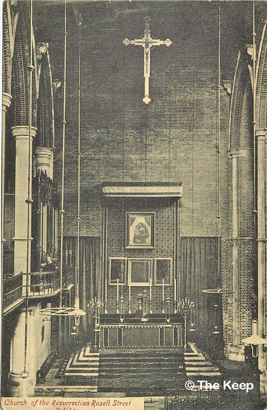 Holy Resurrection Church towards the altar