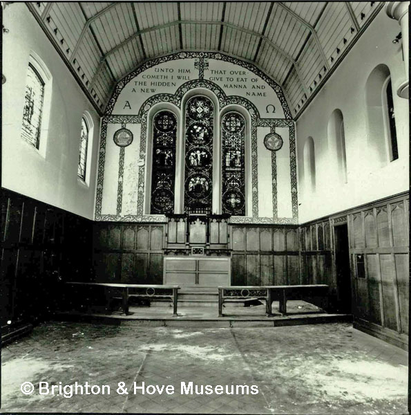 Holy Trinity Interior c1989 prior to repairs