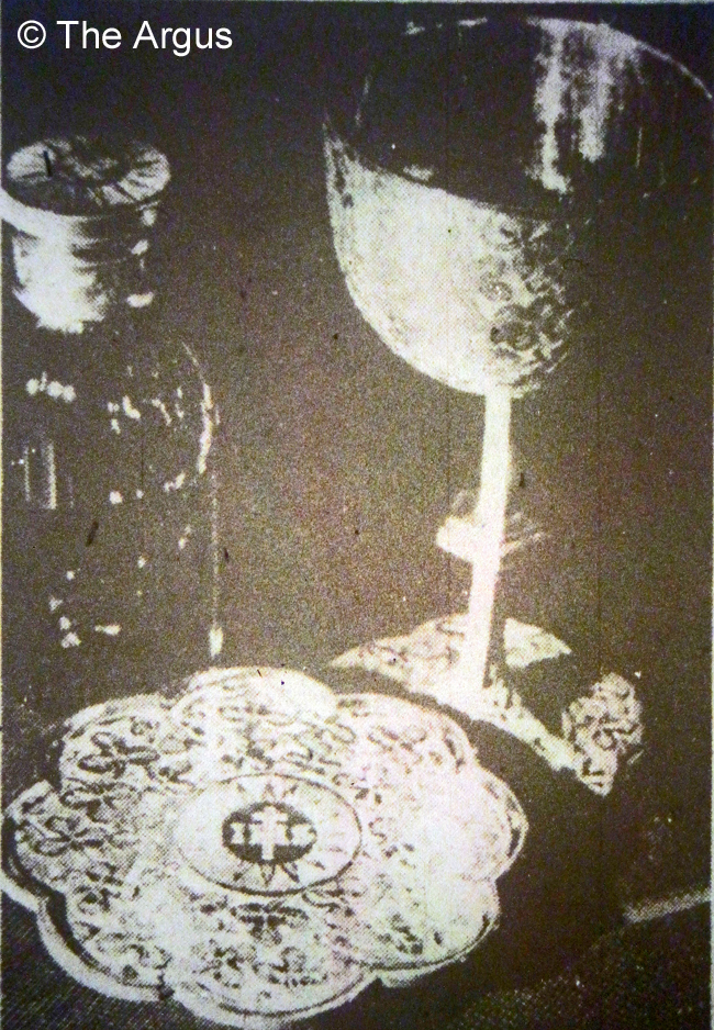 Silver Communion Set