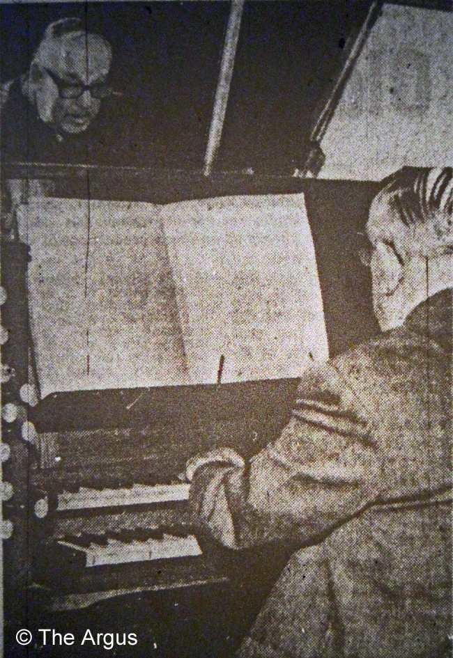 Blind Organist George Newell