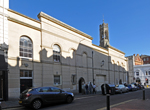 Side wall of Holy Trinity Church viewed from Duke Street