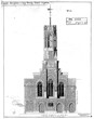 Holy Trinity Church alterations to front, including the tower 1884