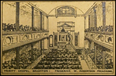 Illustration of the Rev F W Robertson preaching in Trinity Chapel, [pre 1853]