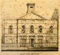 Holy Trinity Chapel original portico and tower c1845