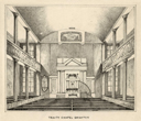 Interior of Holy Trinity Church, Ship Street, prior to refurbishment c1850