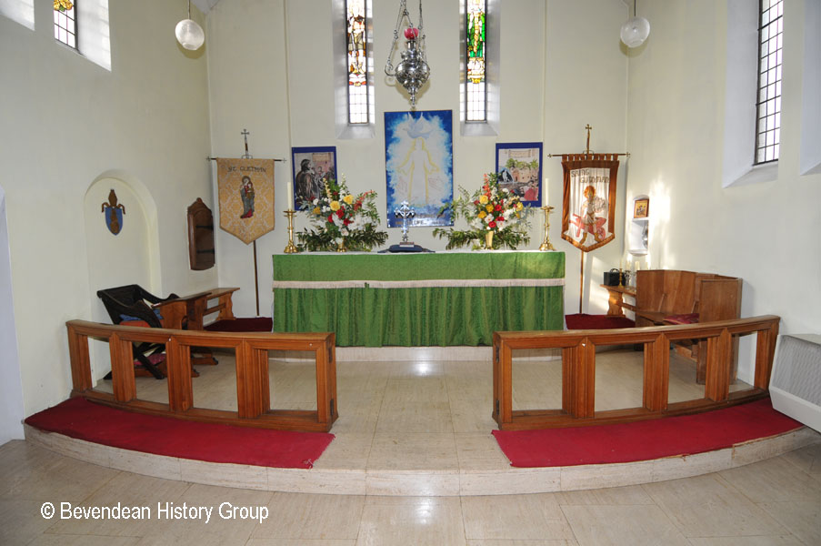 St Cuthman’s Church Sanctuary and Altar Feb 2011