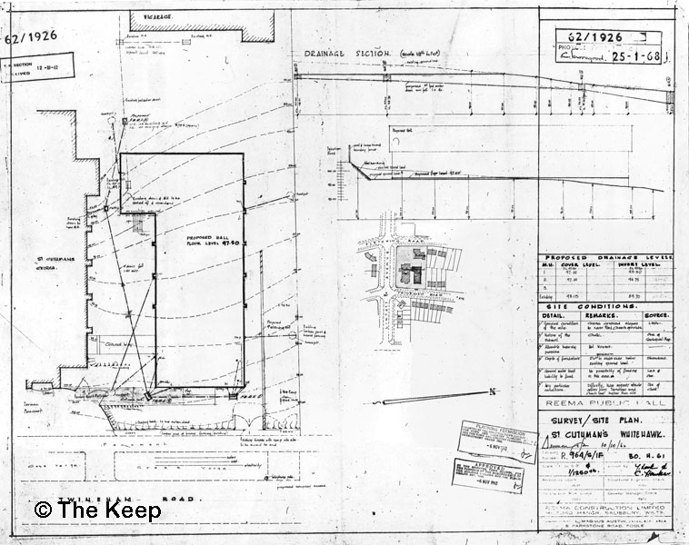 Church Hall Site Plan