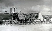 St Cuthman's Church bombed on 16 August 1943