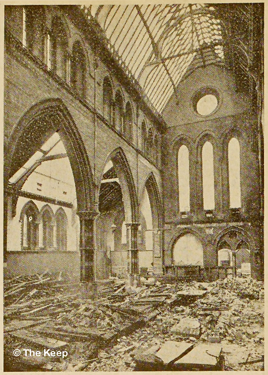 Demolition of St James Church